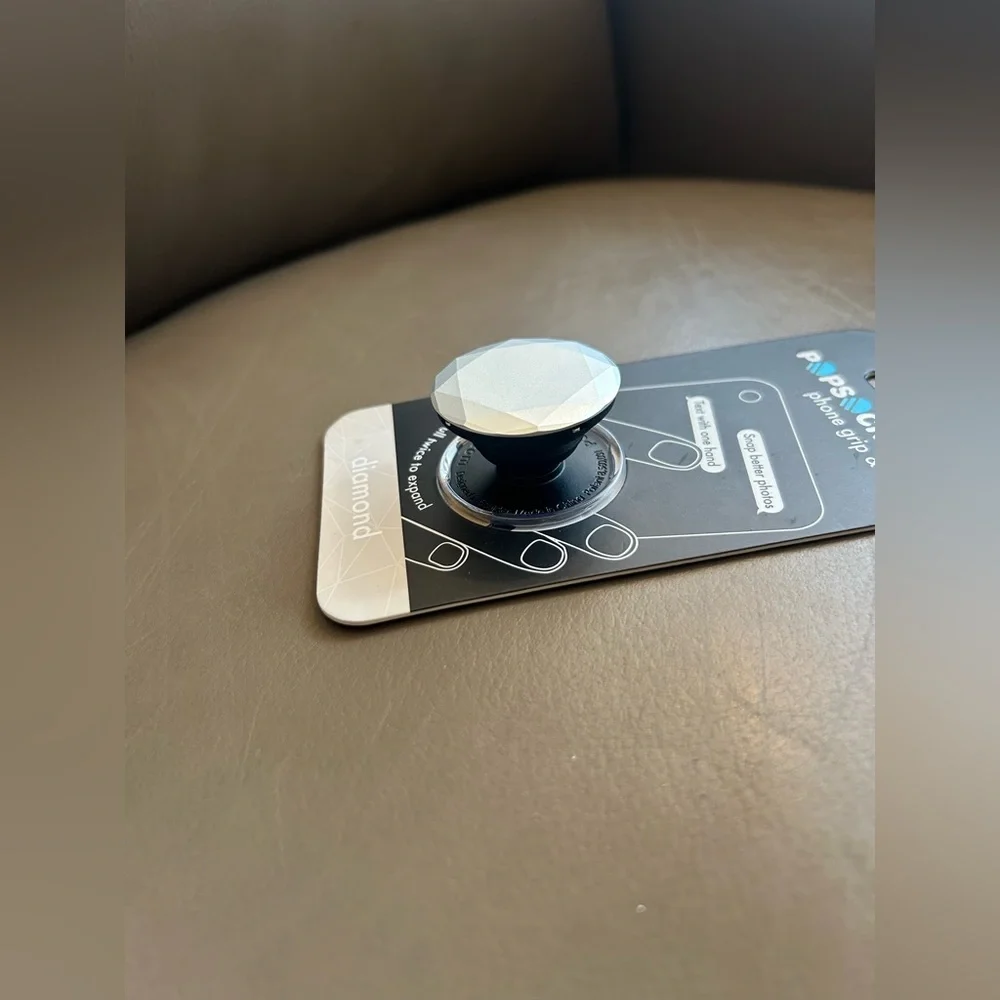 PopSocket Diamond Gray Phone Grip & Stand